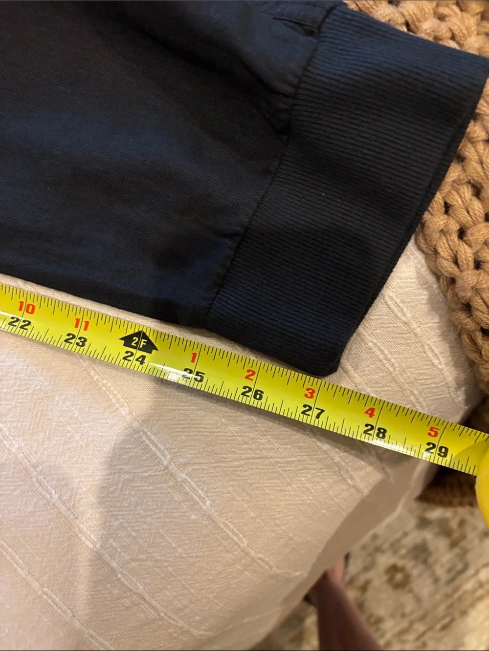 Caslon Black Elastic Waist Jogger Pants Size Small